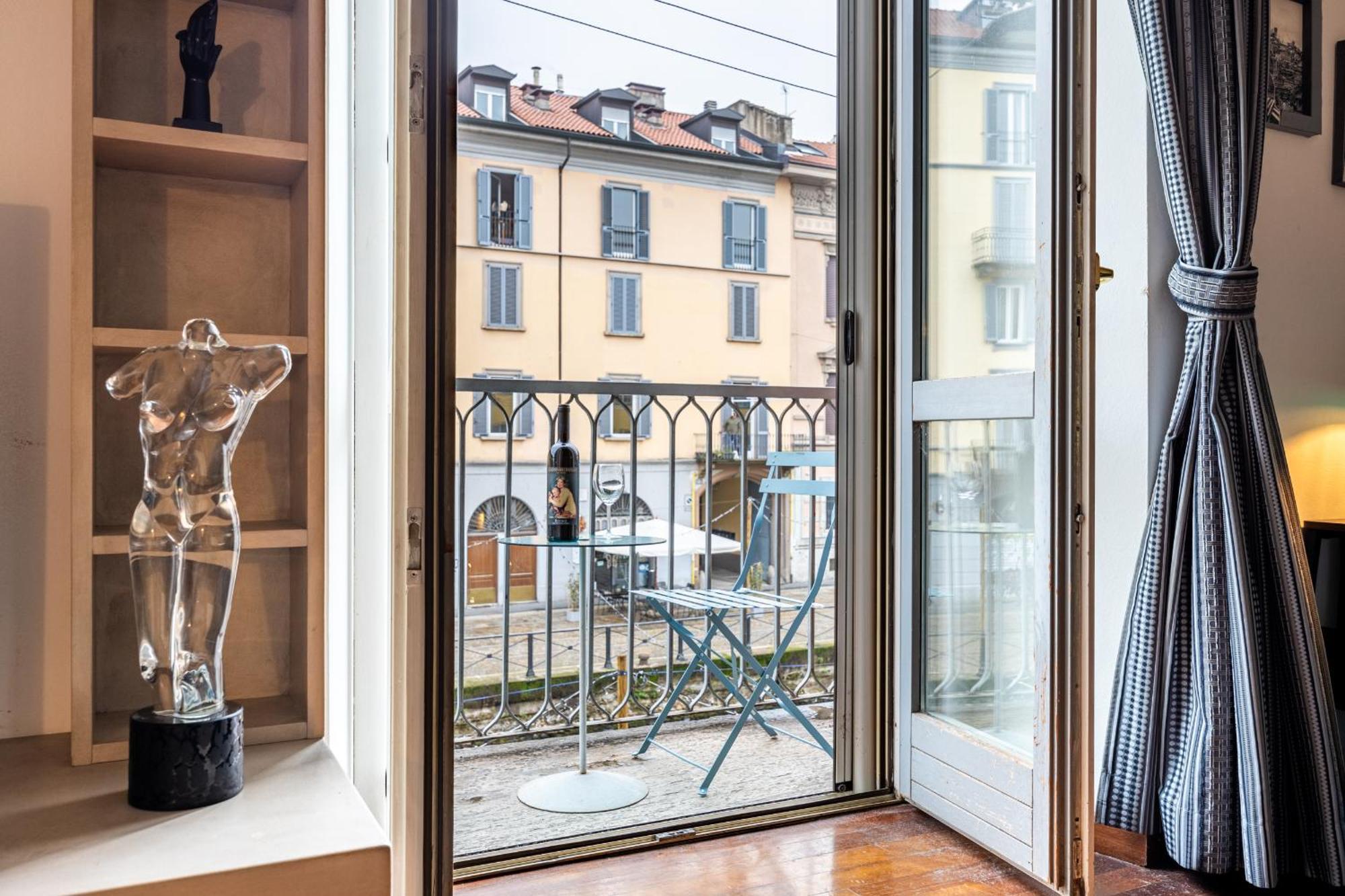 Navigli Dimora Storica Con Vista Sul Canale Milão Exterior foto