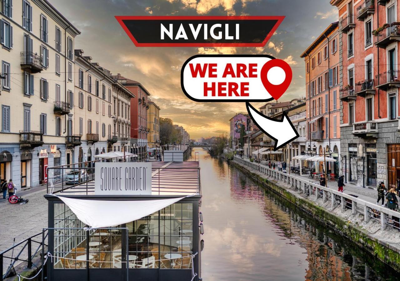 Navigli Dimora Storica Con Vista Sul Canale Milão Exterior foto